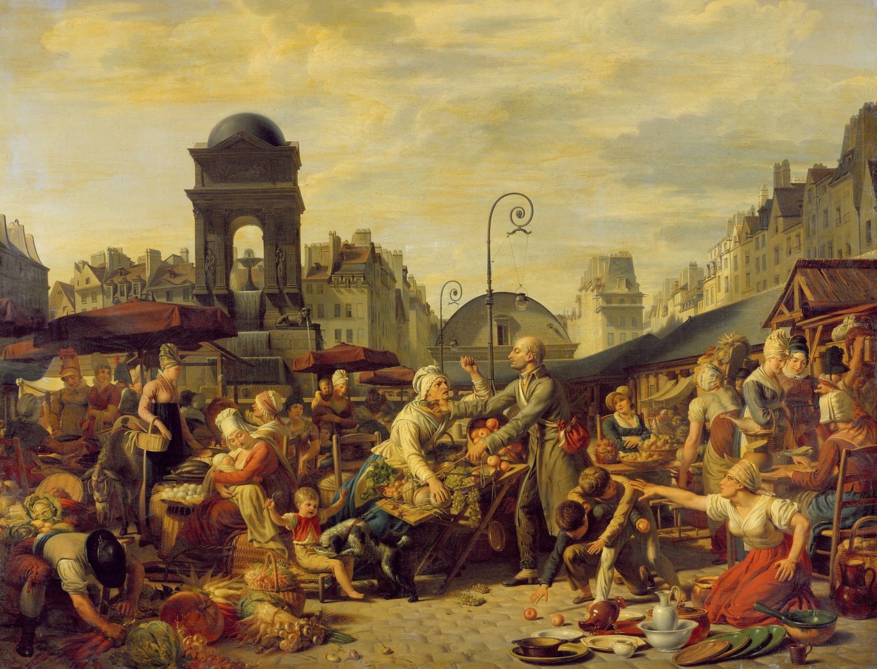 A Marcha dos Inocentes, c.1814 de Jean Charles Tardieu
