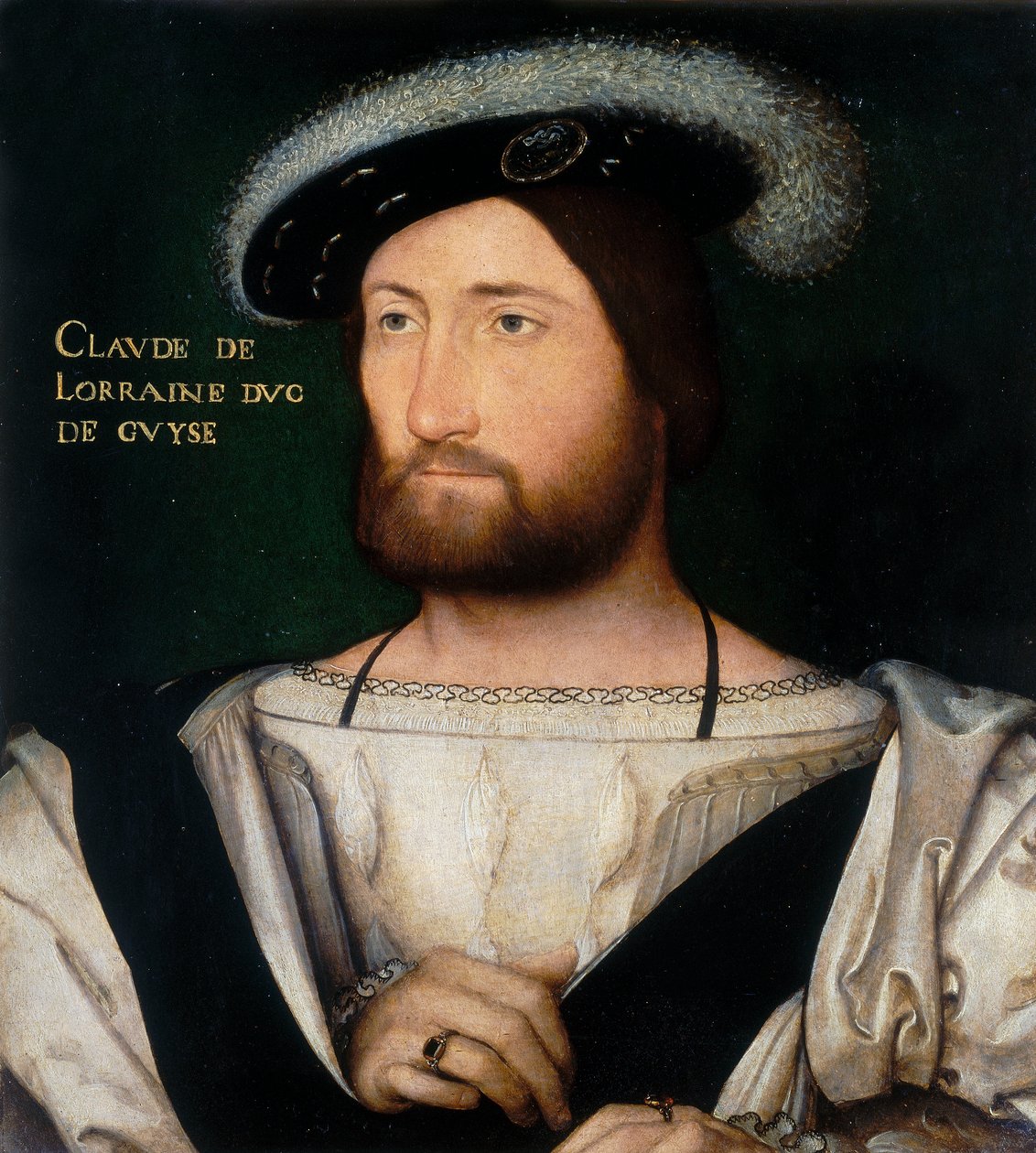Retrato de Claude de Lorena, Duque de Guise de Jean Clouet