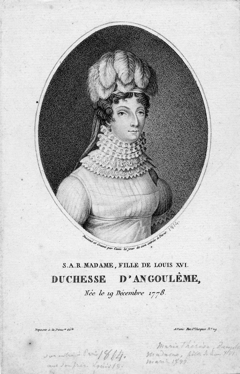 retrato gravado de Jean Dominique Étienne Canu