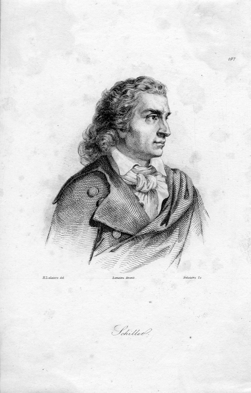 retrato gravado de Jean Désiré Delaistre d Lalaisse