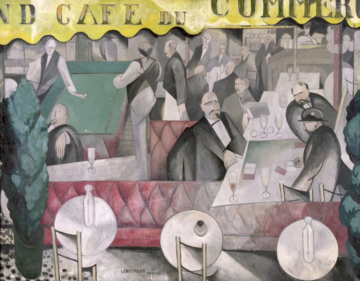 O Café do Comércio de Jean Emile Laboureur