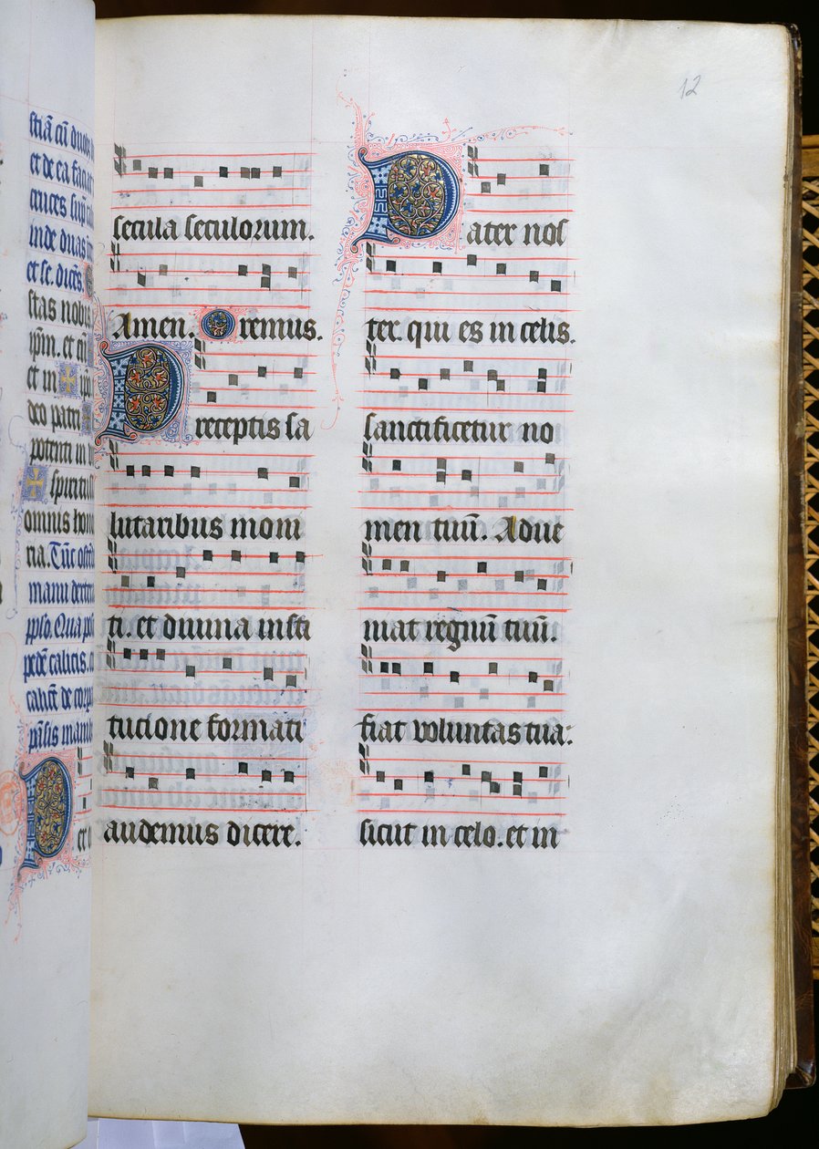 Desconhecida 412 Page do Missal de Paris, c.1475 de Jean Fouquet
