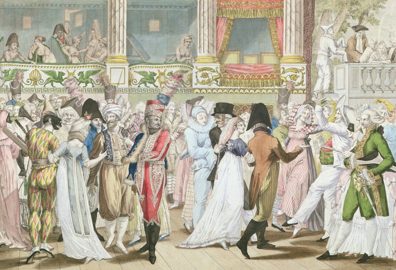 Bailarina na Ópera, depois de 1800 de Jean Francois Bosio