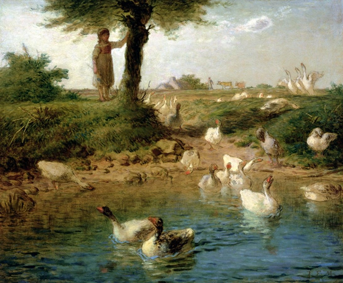 Os goleiros do goleiro de Jean Francois Millet