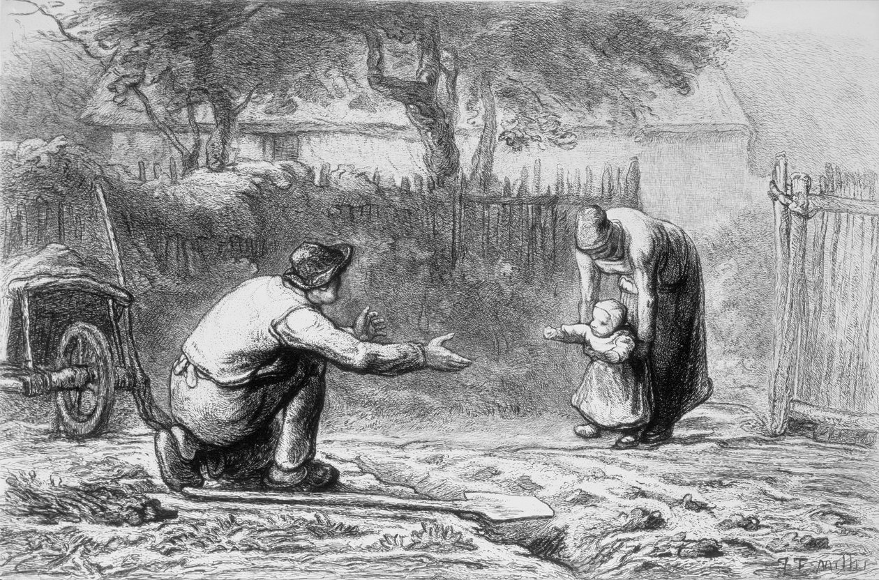 Os primeiros passos de Jean Francois Millet