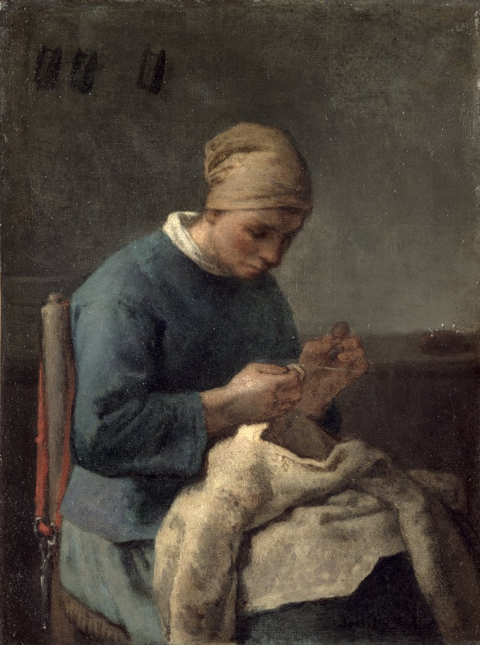 A costureira de Jean Francois Millet