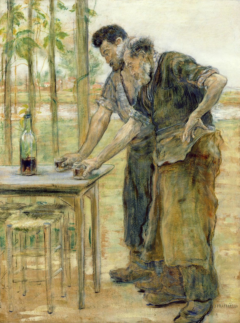 Os ferreiros de Jean Francois Raffaelli