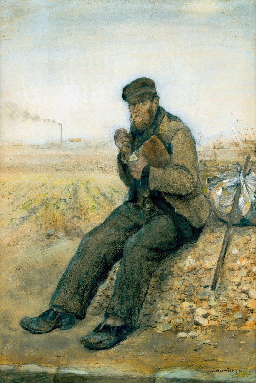 O vagabundo de Jean Francois Raffaelli