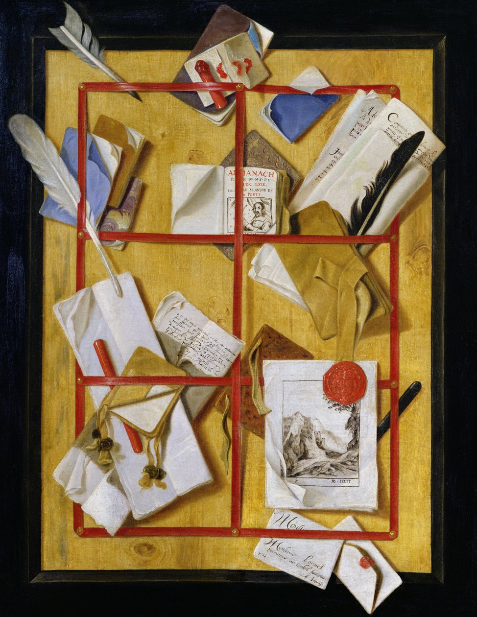 Trompe o Olho de Jean Francois de Le Motte