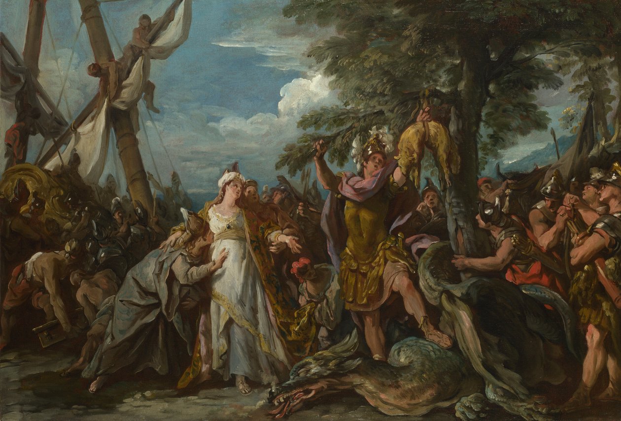 A captura do Fleecen dourado de Jean François de Troy