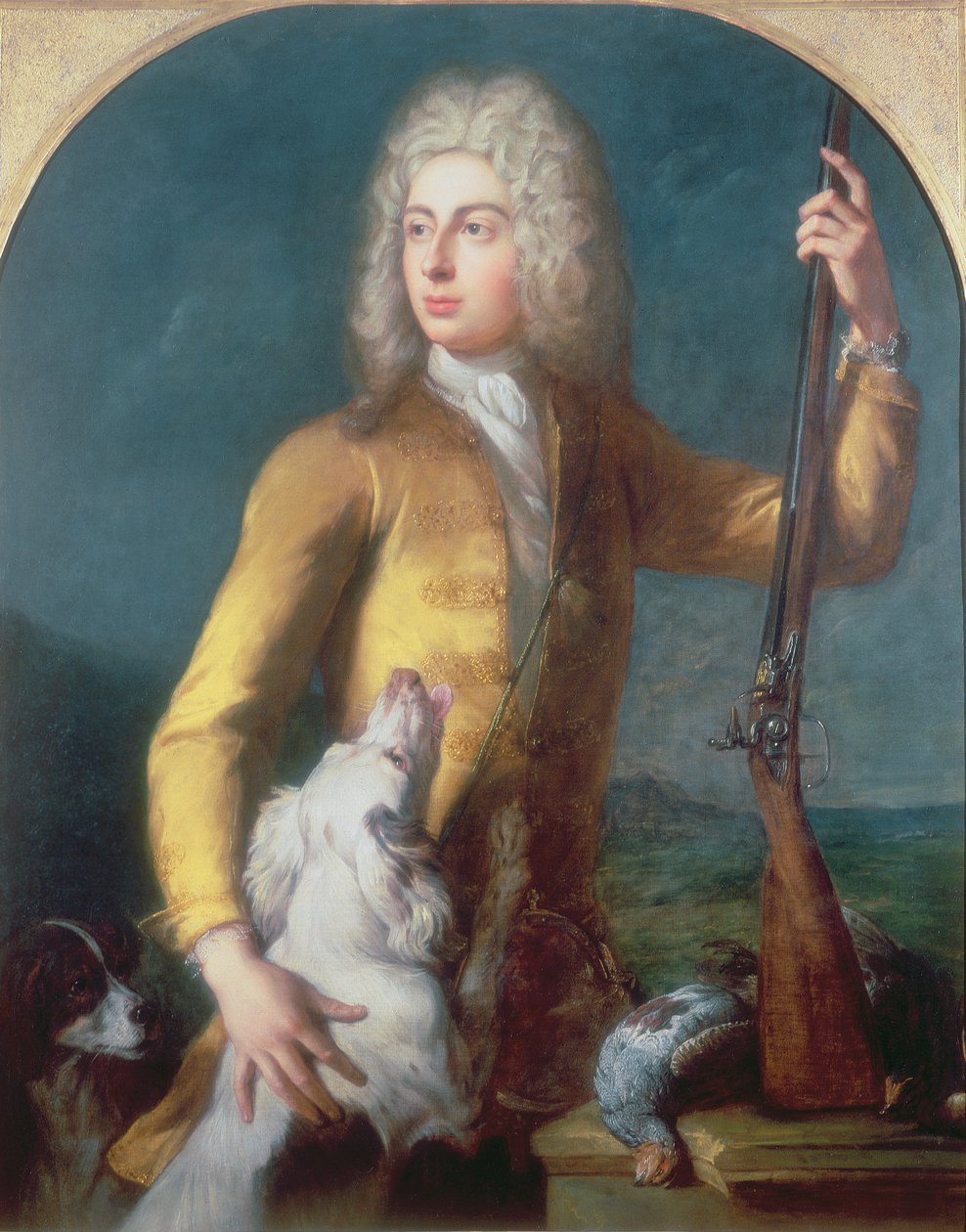 Um retrato de um homem de Jean François de Troy