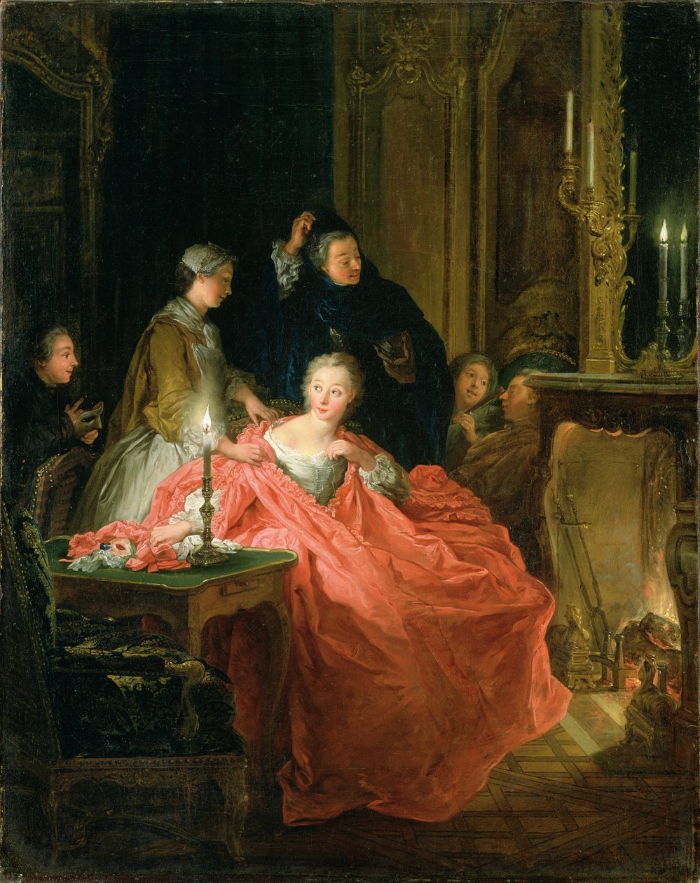 Depois da bola, 1735 de Jean François de Troy