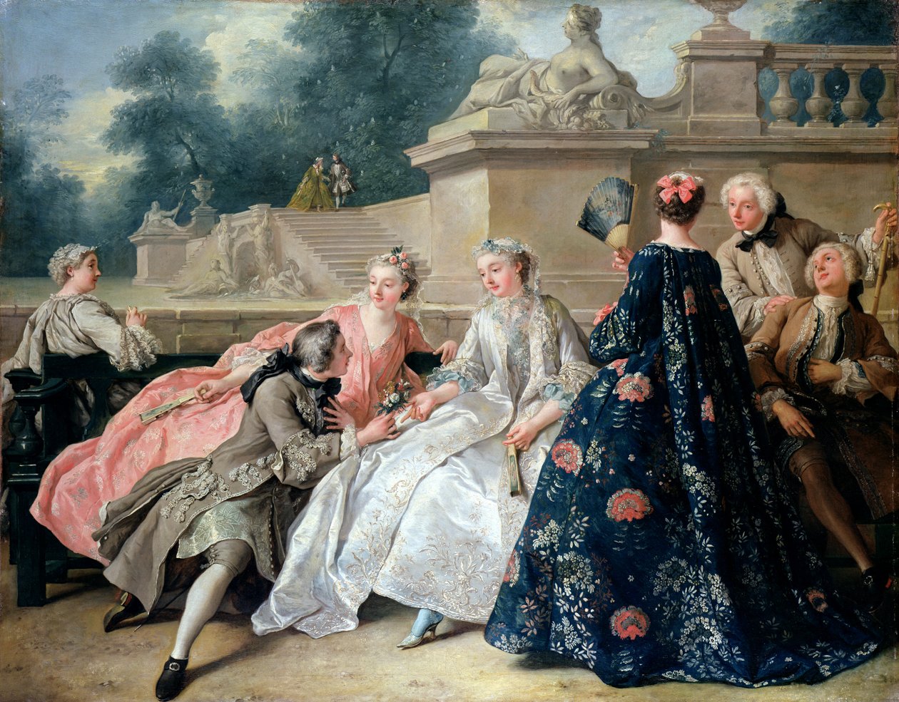 Declaração de Amor, 1731 de Jean François de Troy