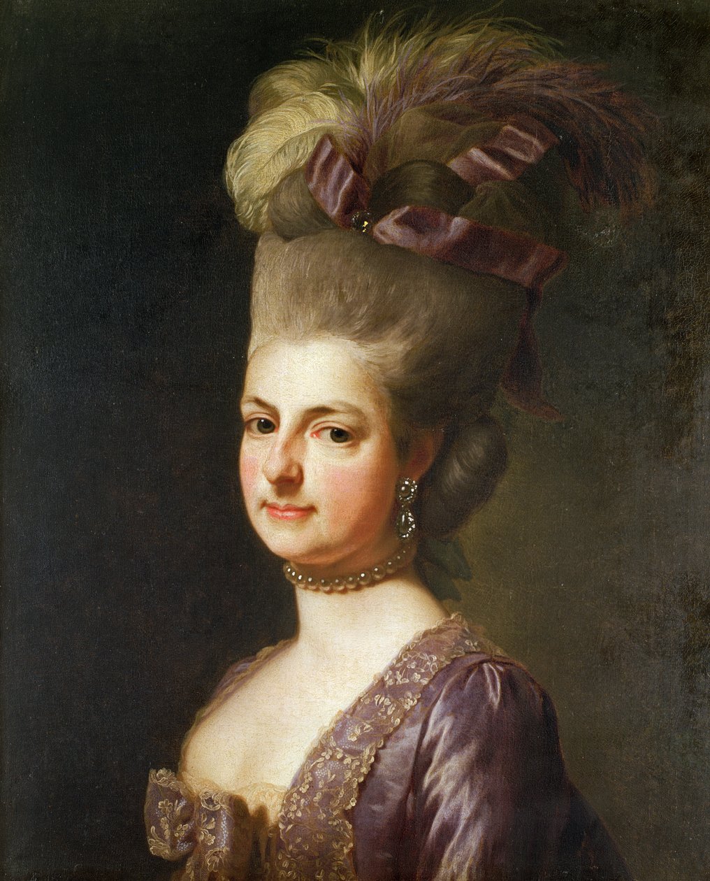Maria Christana, arqui-duquesa da Áustria, 1730 de Jean François de Troy
