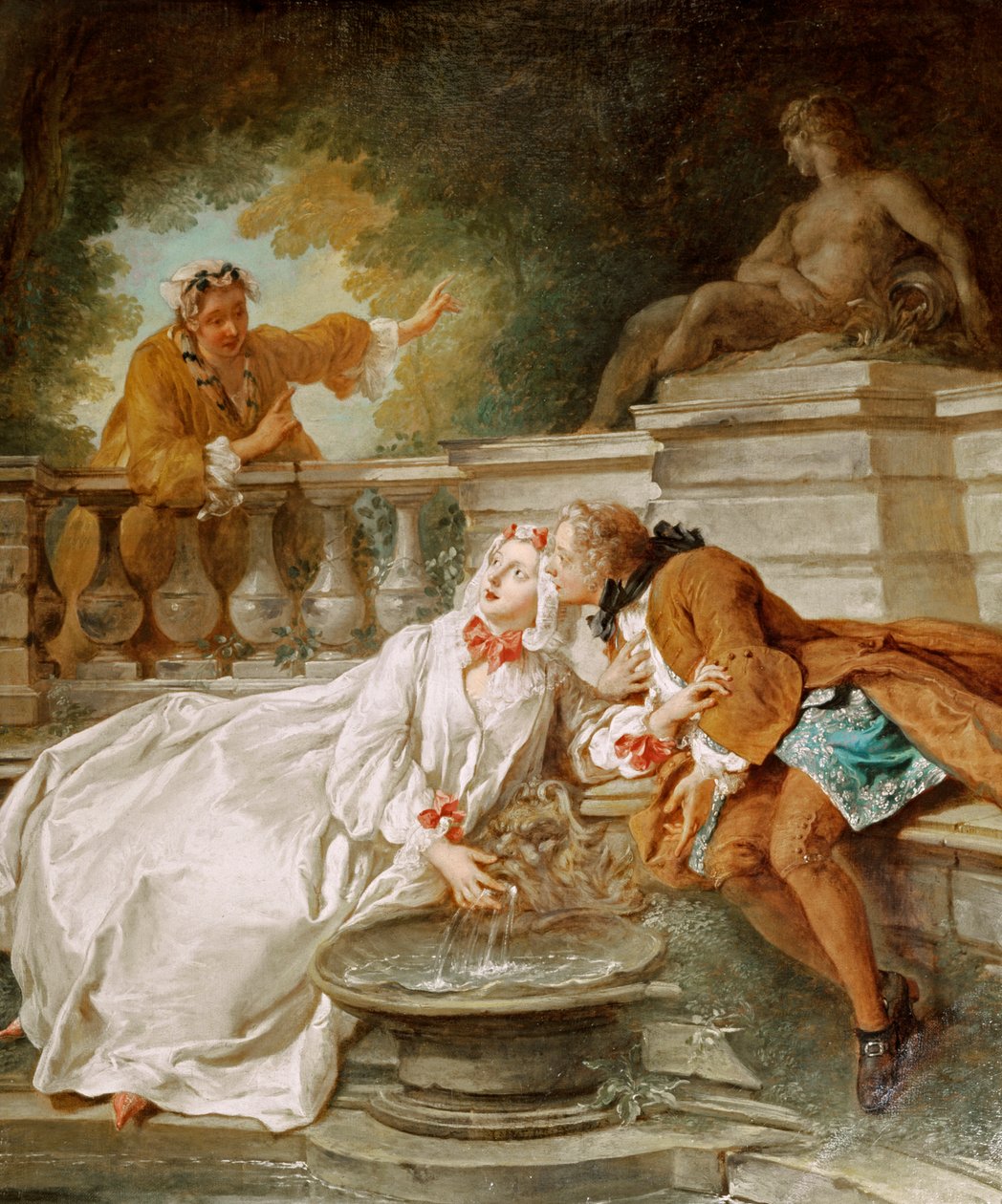 O alarme ou La Gouvernante Fidele, 1723 de Jean François de Troy