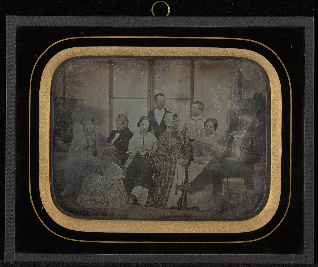 (Retrato da família Eynard-Lullin) de Jean Gabriel Eynard