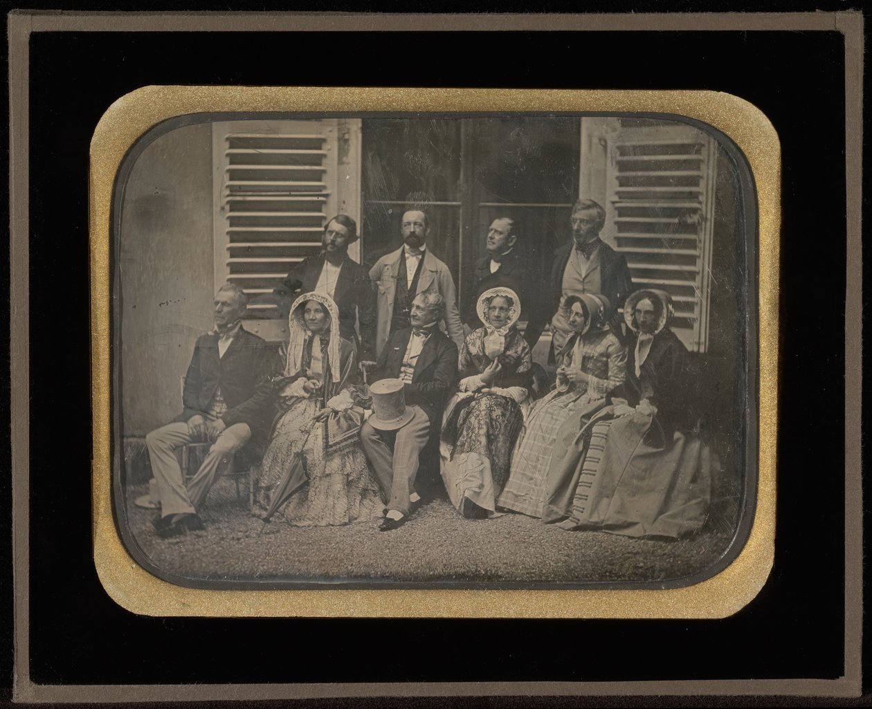 Família e amigos em Fleur dEau de Jean Gabriel Eynard