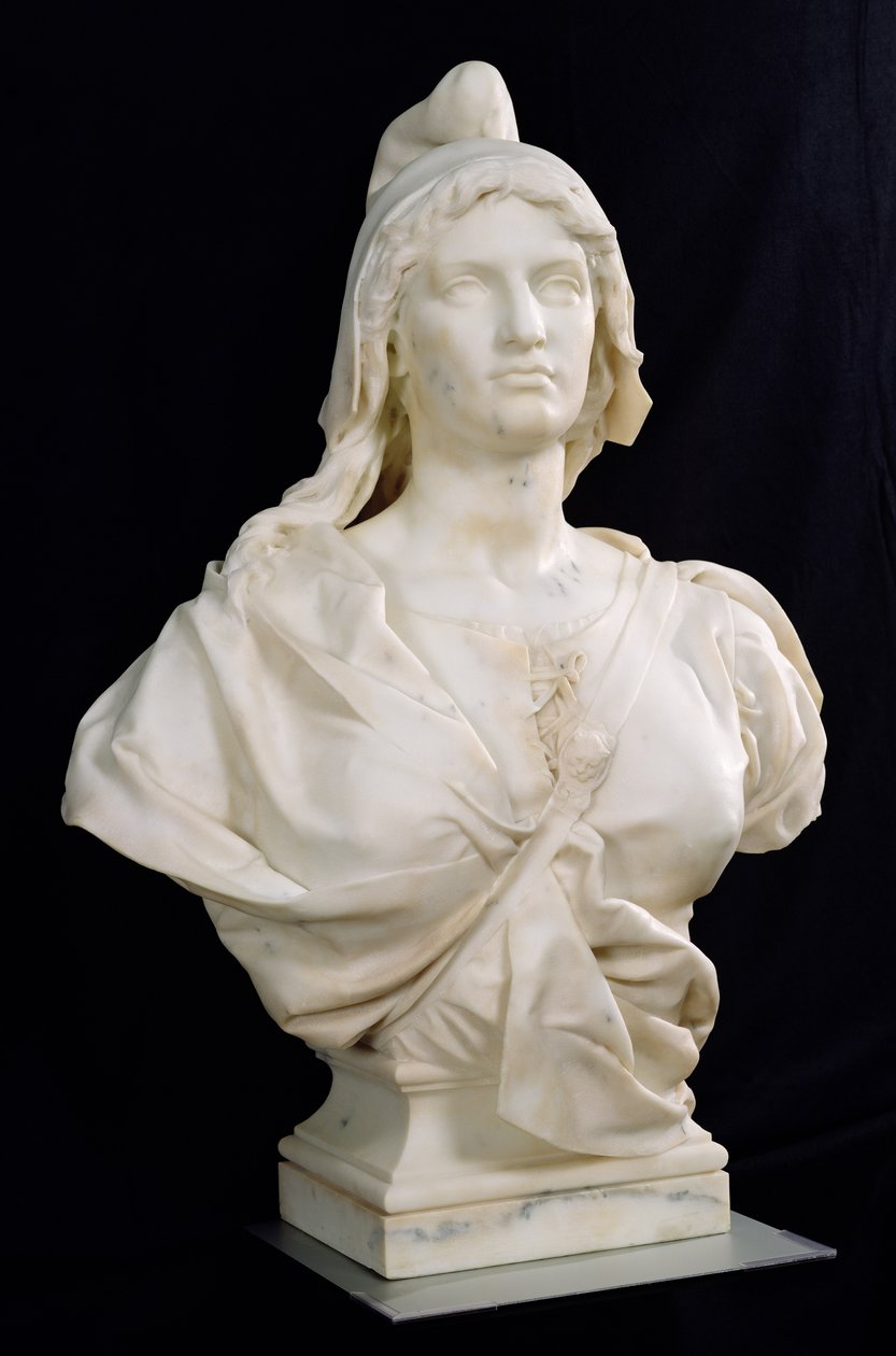 A República, 1880 (mármore) de Jean Gautherin