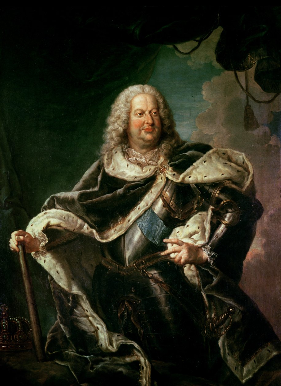 Stanislas Lesczinski (1677-1766), rei da Polônia de Jean Girardet