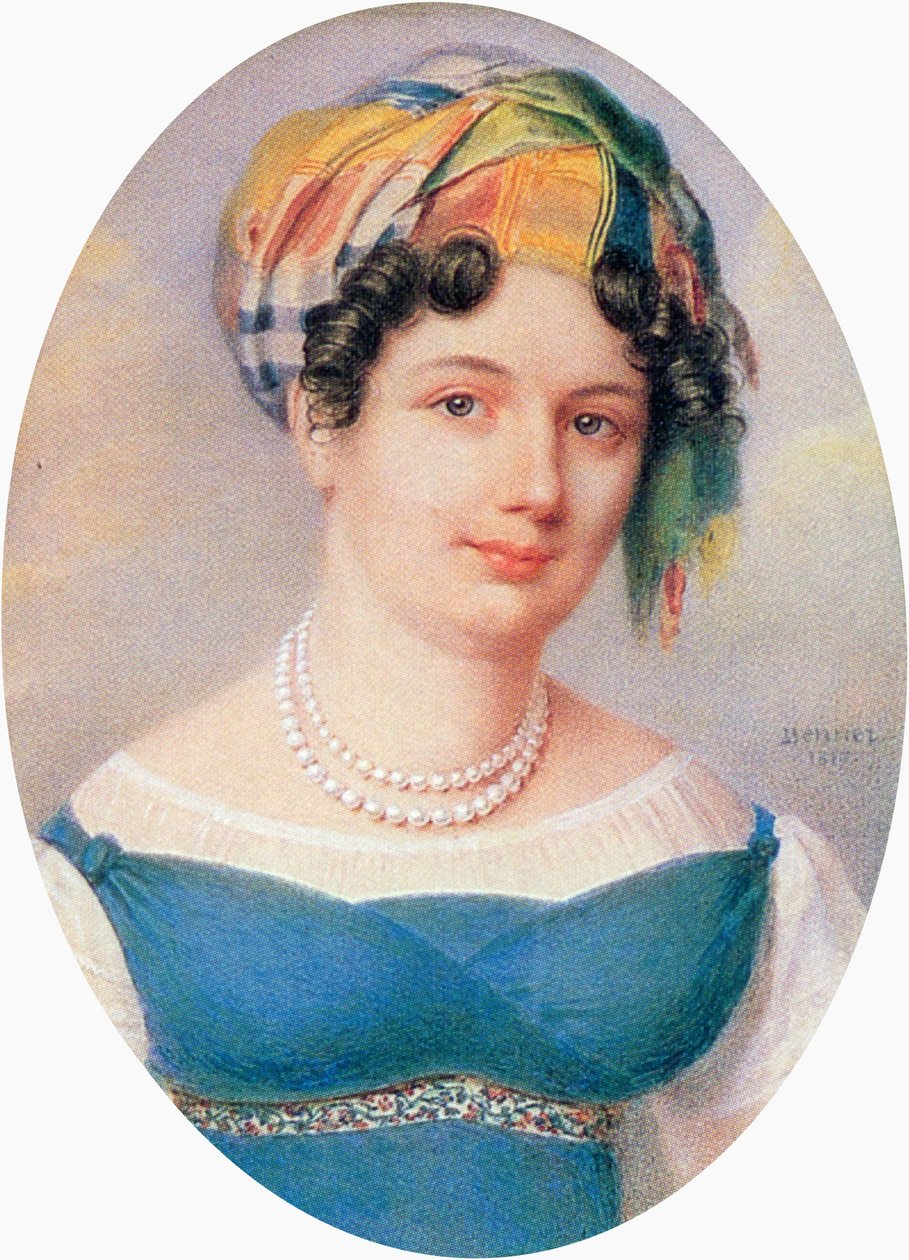Ekaterina Karamzina de Jean Henri Benner