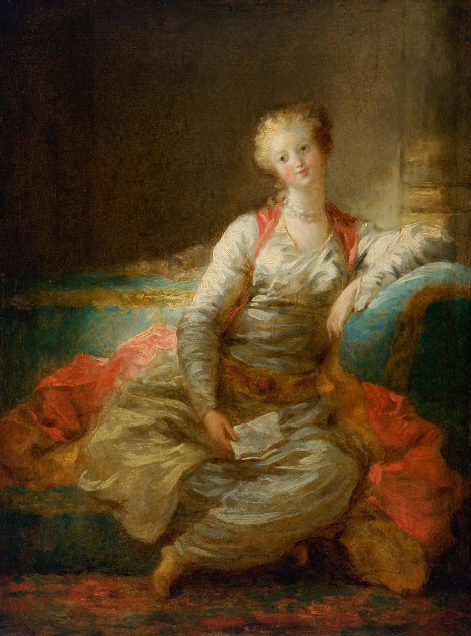 A pequena sultana de Jean Honore Fragonard