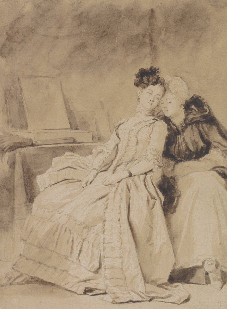 A conversa íntima de Jean Honore Fragonard