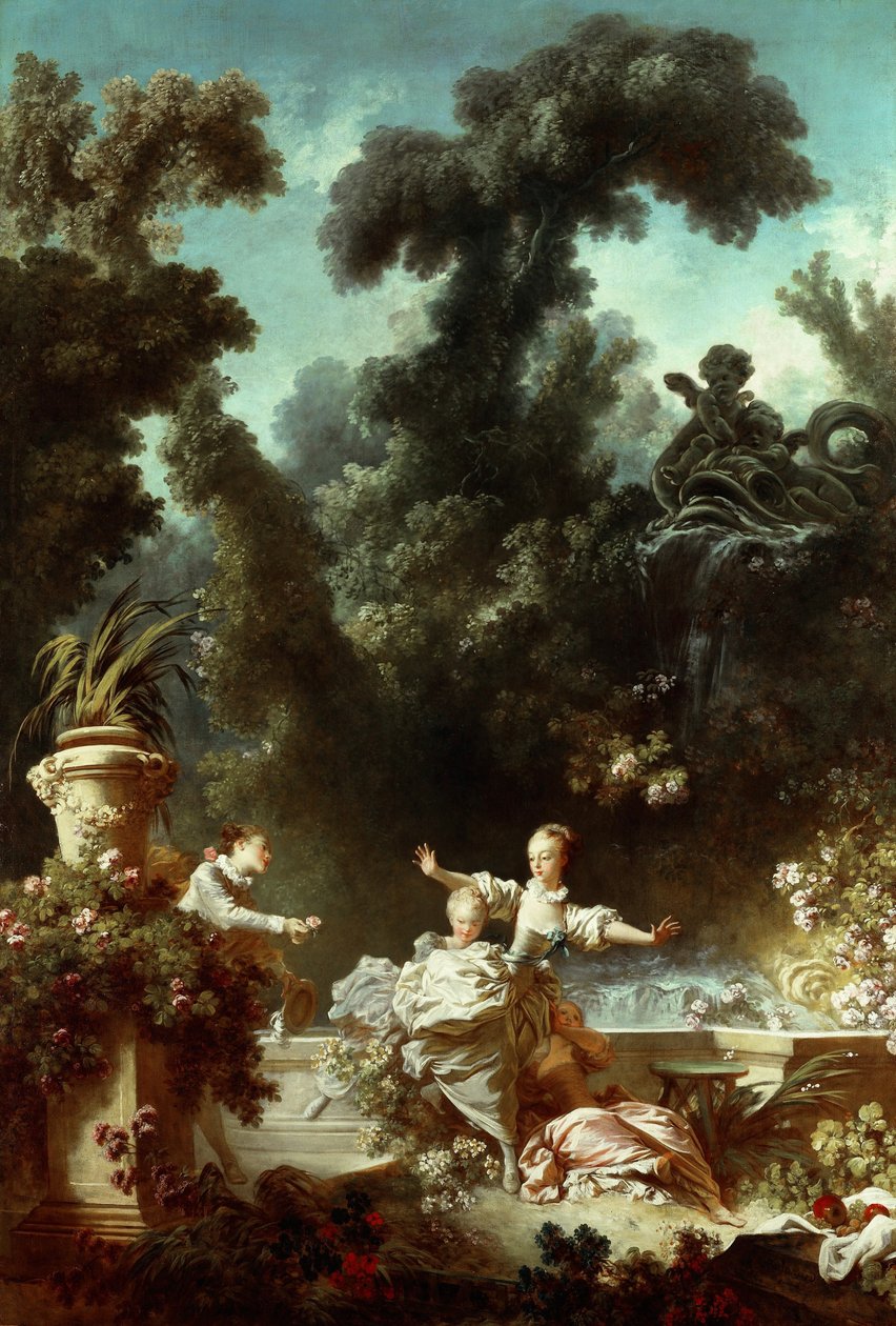 A perseguição de Jean Honore Fragonard