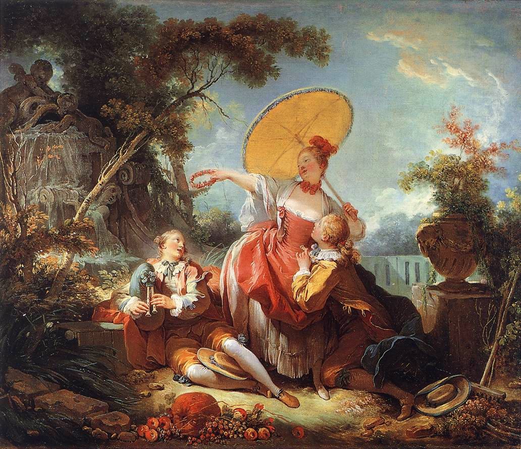 O concurso musical de Jean Honore Fragonard