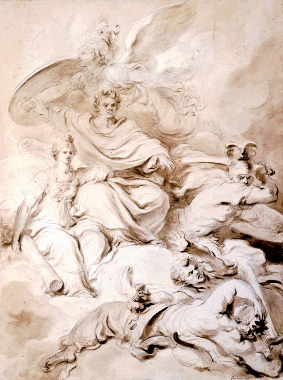 Para o gênio de Franklin de Jean Honore Fragonard