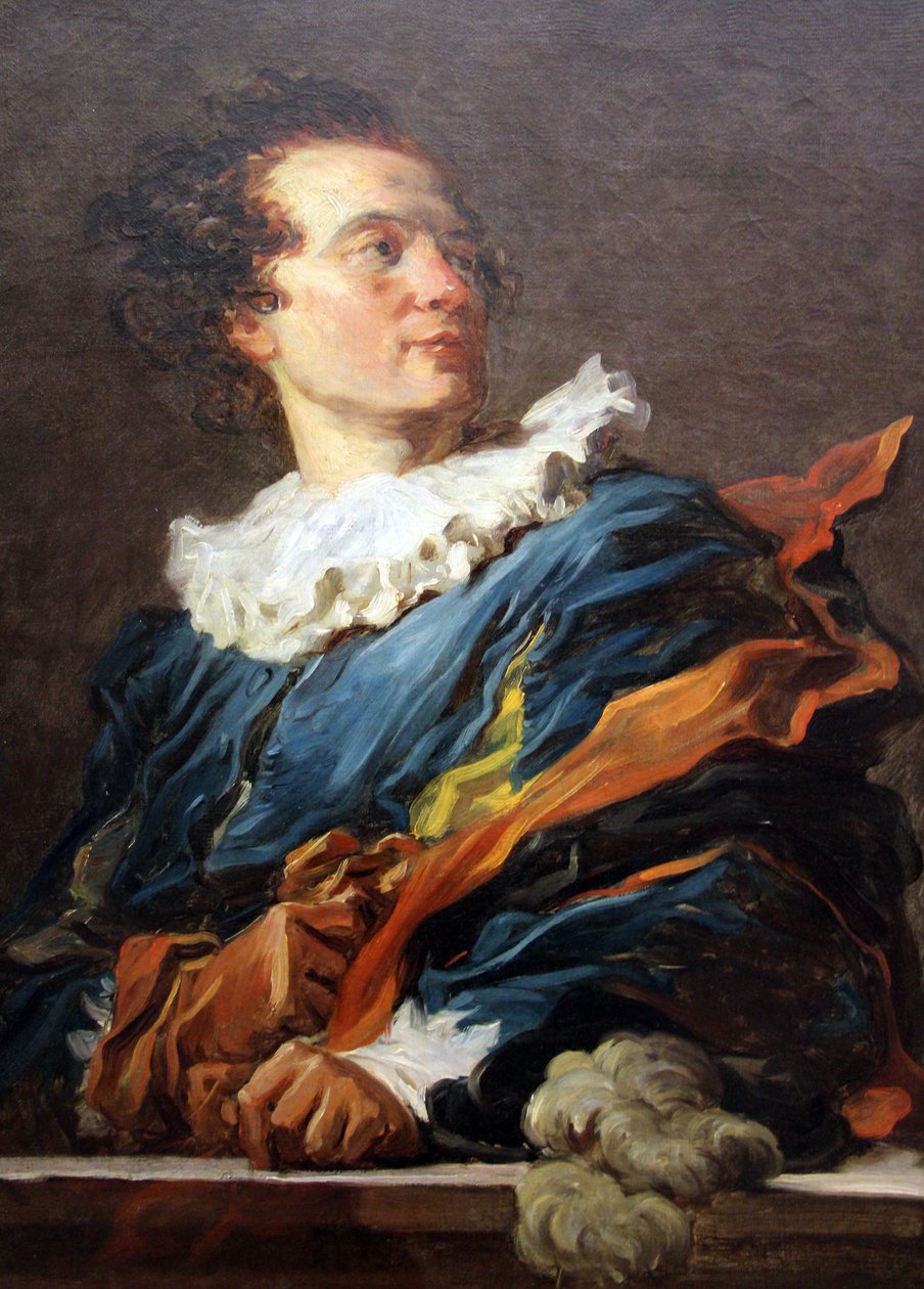 retrato do abade de santo de Jean Honore Fragonard