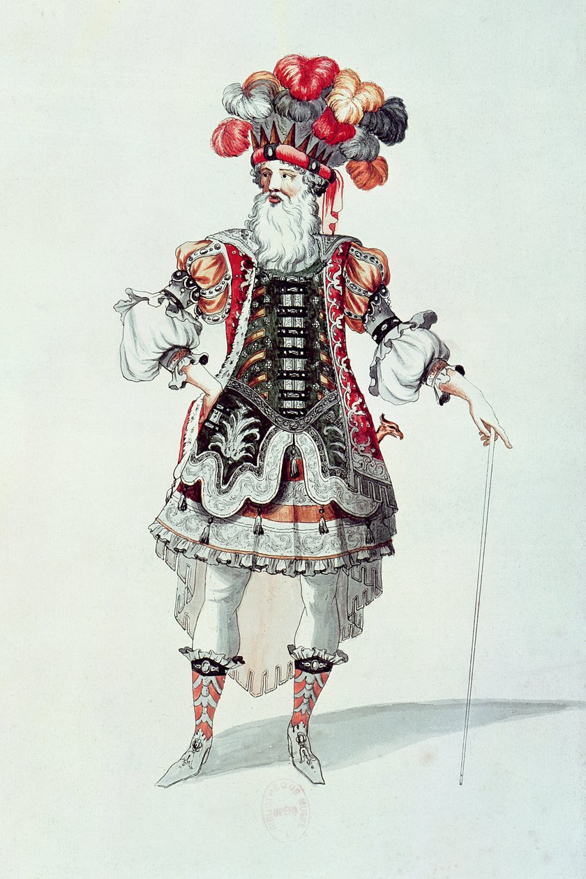 Traje de balé de Jean II Berain