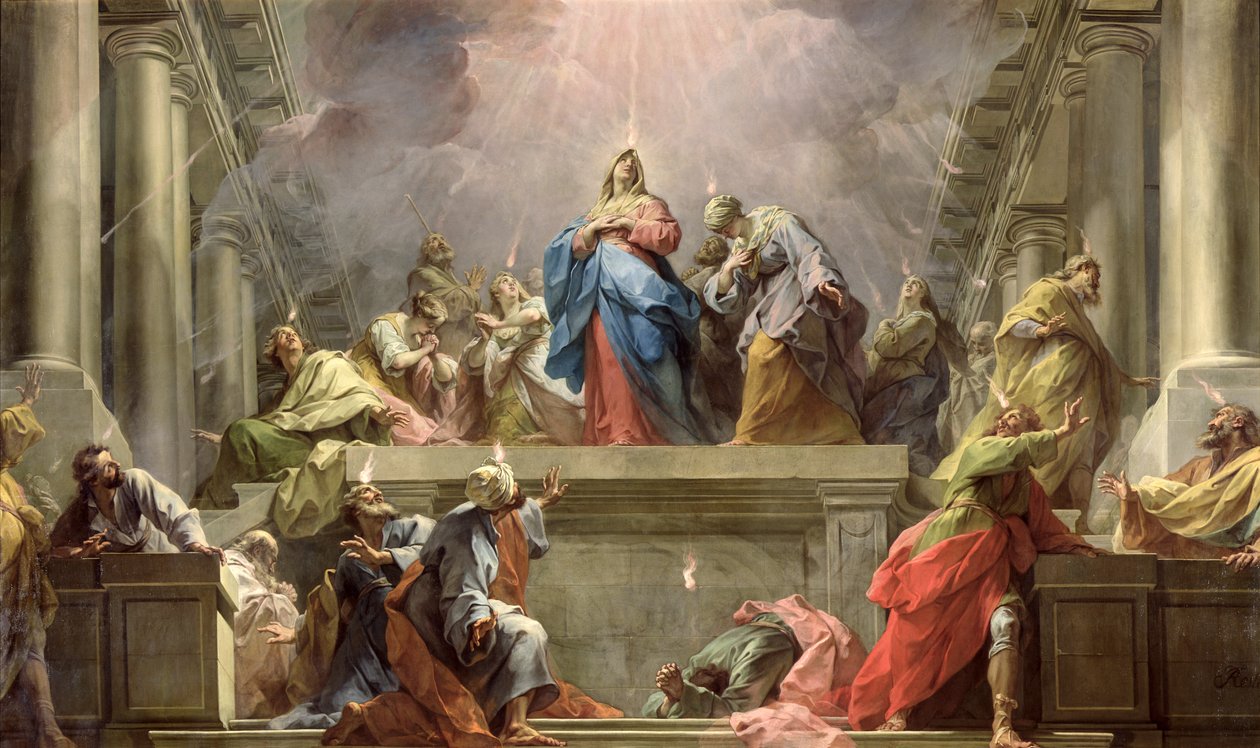 Pentecostes, 1732 de Jean Bernard Restout