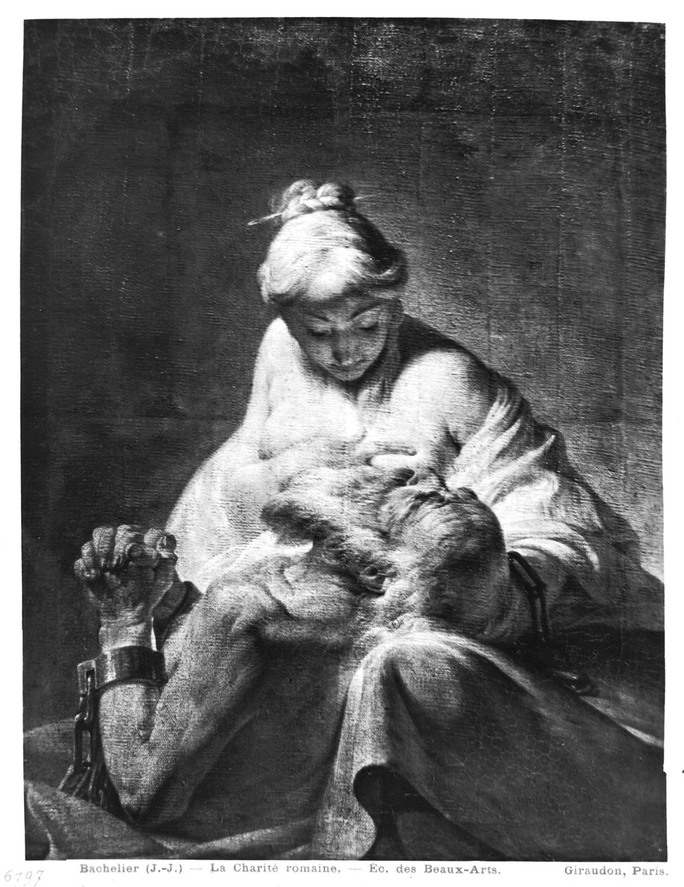 Caridade Romana de Jean Jacques Bachelier
