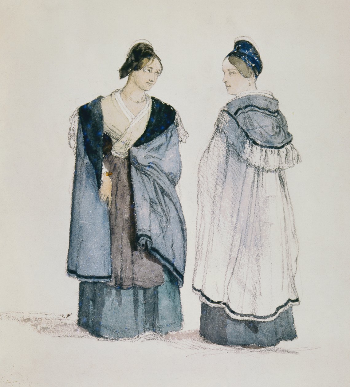 Habitantes de Arles durante o tempo de Daudet e Bizet de Jean Joseph Bonaventure Laurens