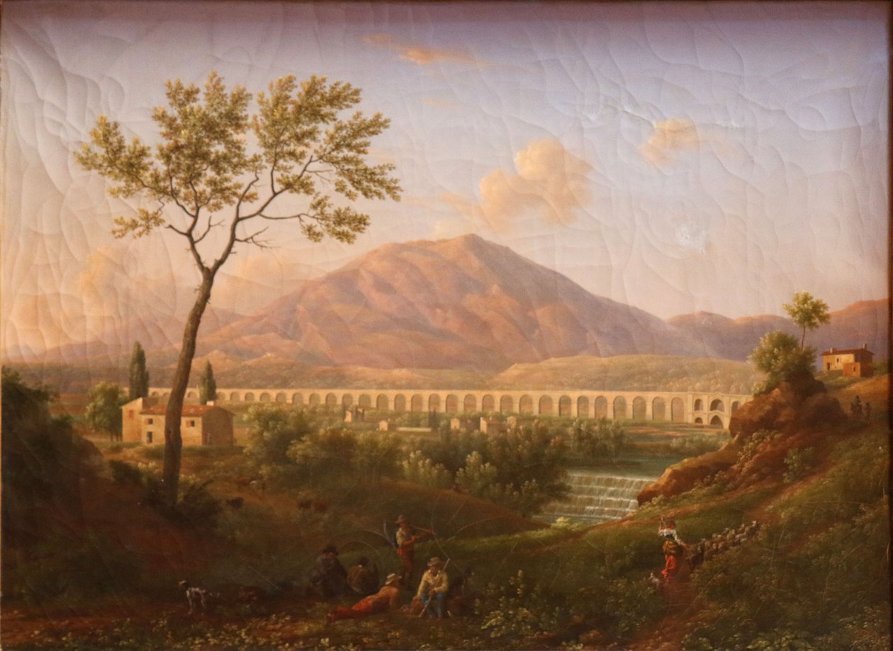 O aqueduto de Carpentras de Jean Joseph Xavier Bidauld