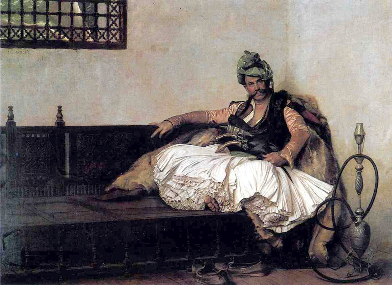 Chefe Bashi-Bouzouk, c.1881 de Jean Leon Gerome