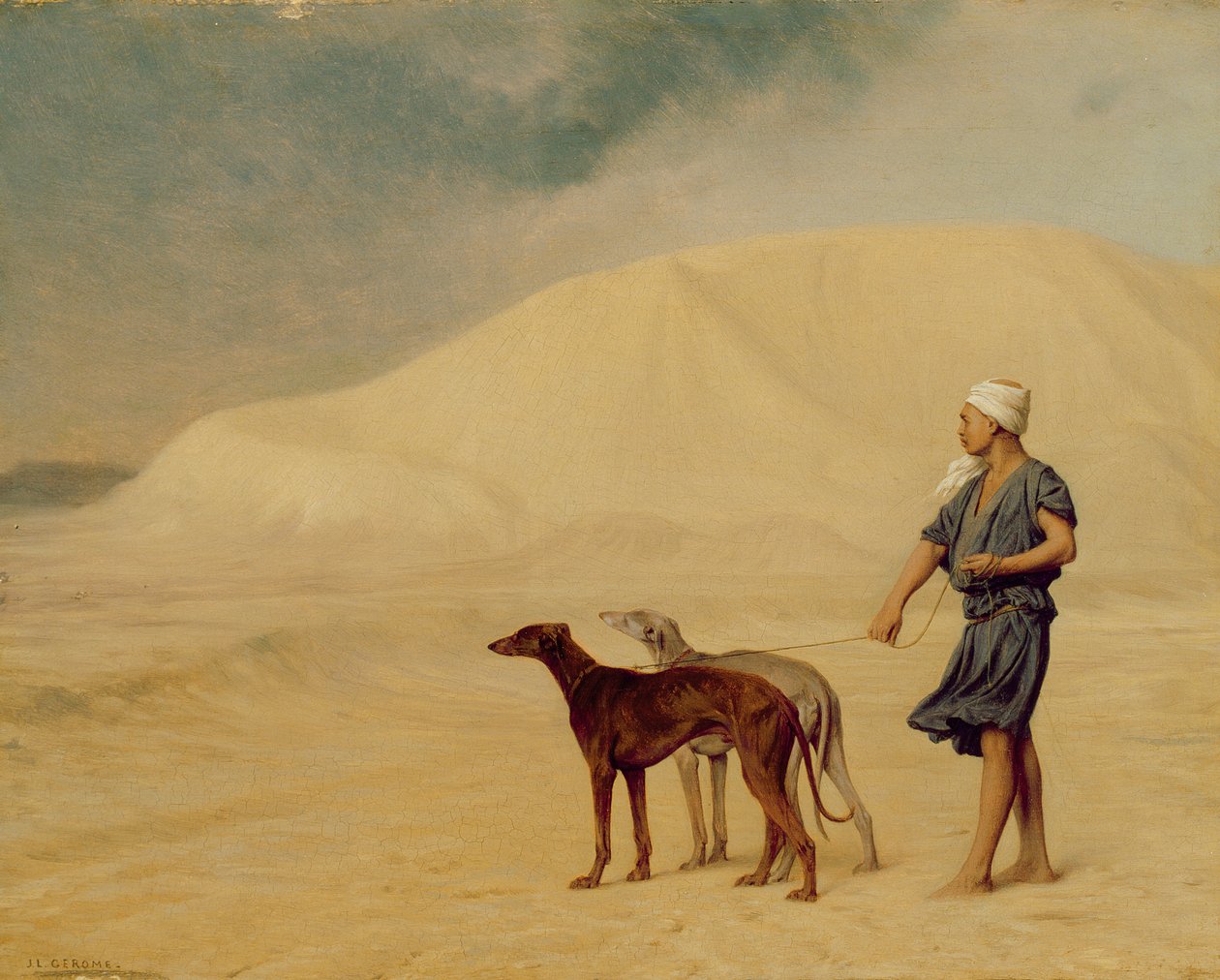 No deserto de Jean Leon Gerome