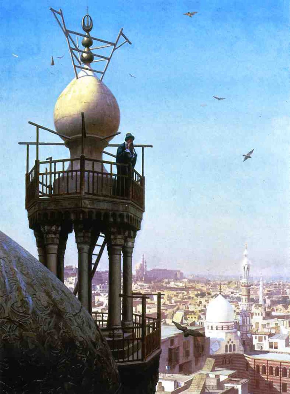 Muezzin Calling, 1878 de Jean Leon Gerome