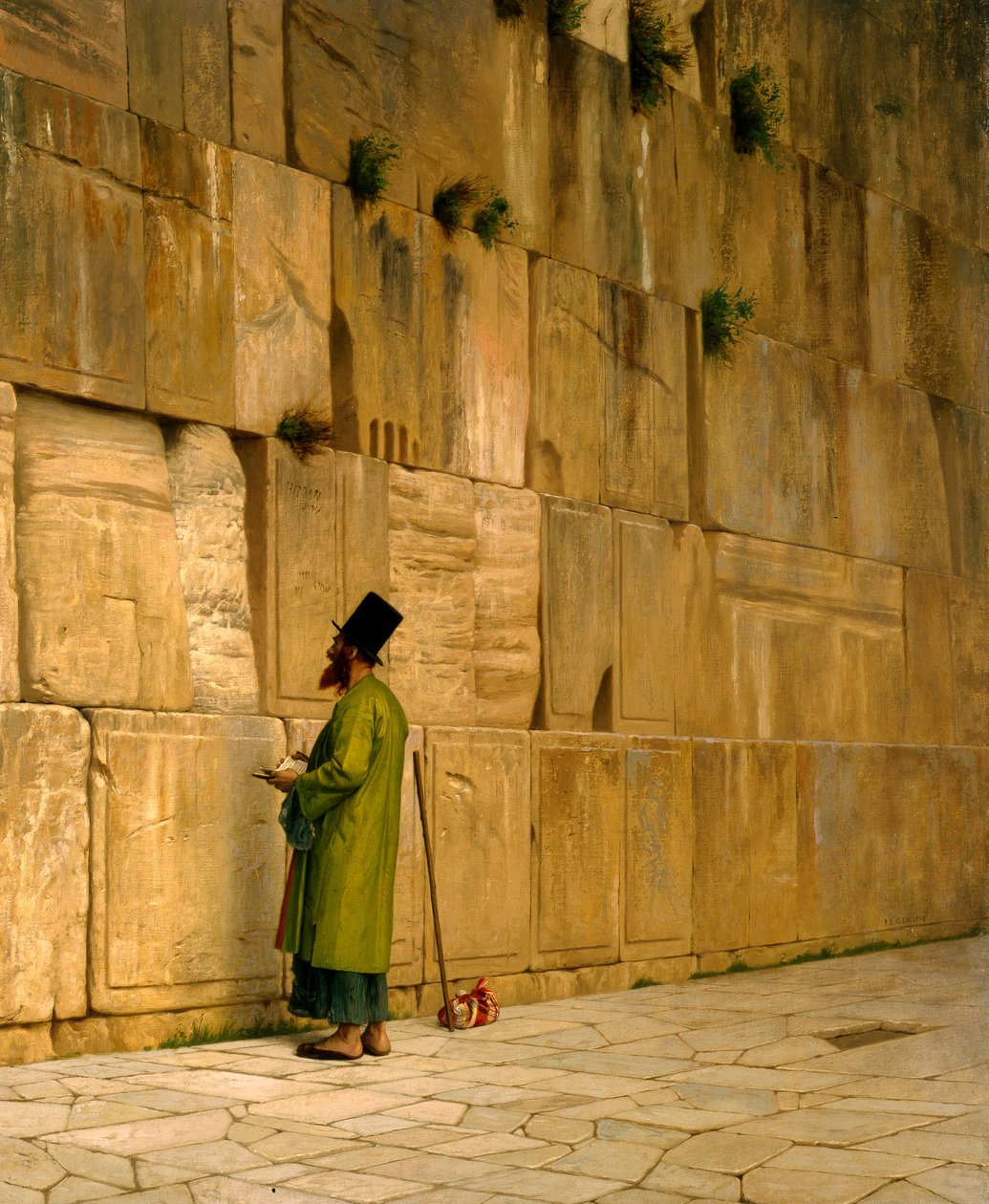 O muro das lamentações de Jean Leon Gerome