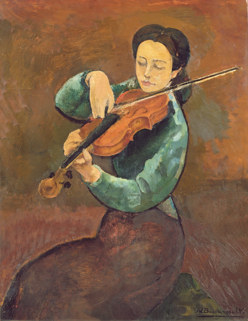 O violinista de Jean Louis Boussingault