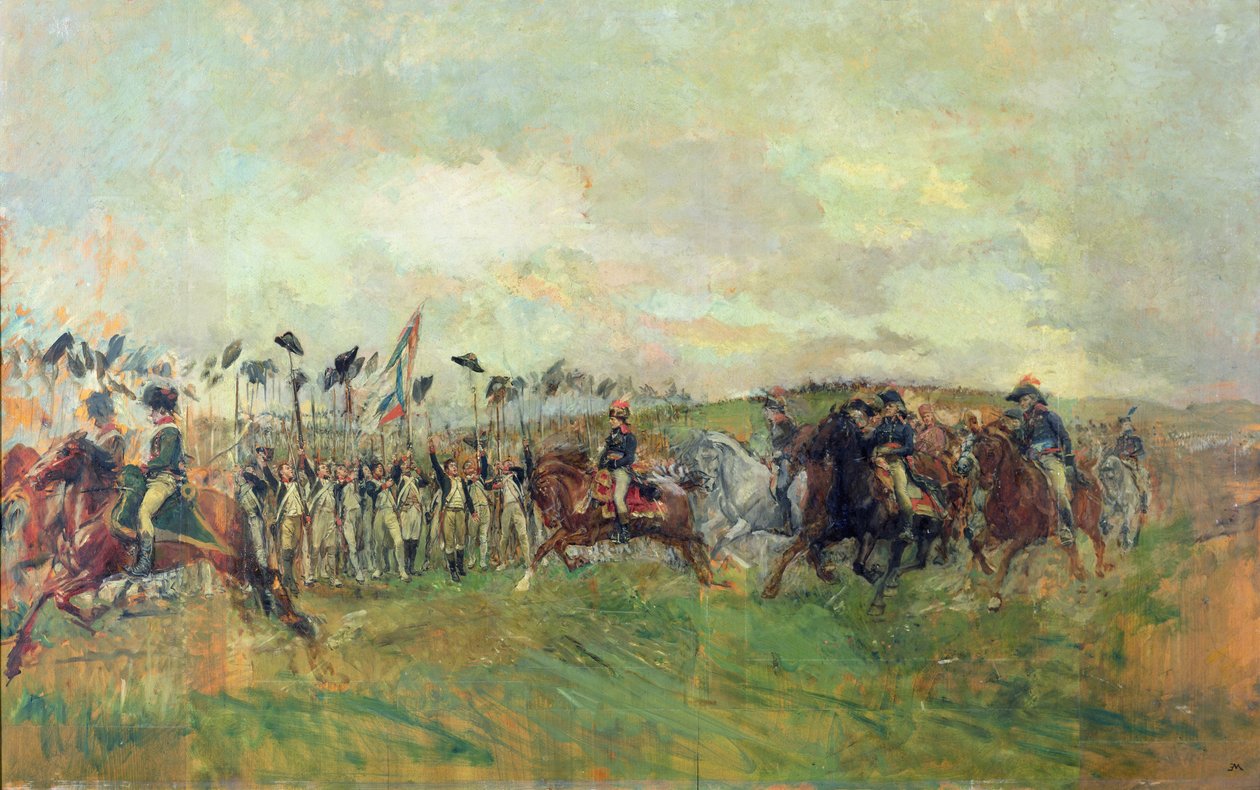 A manhã da batalha de Castiglione, 5 de agosto de 1796 de Jean Louis Ernest Meissonier