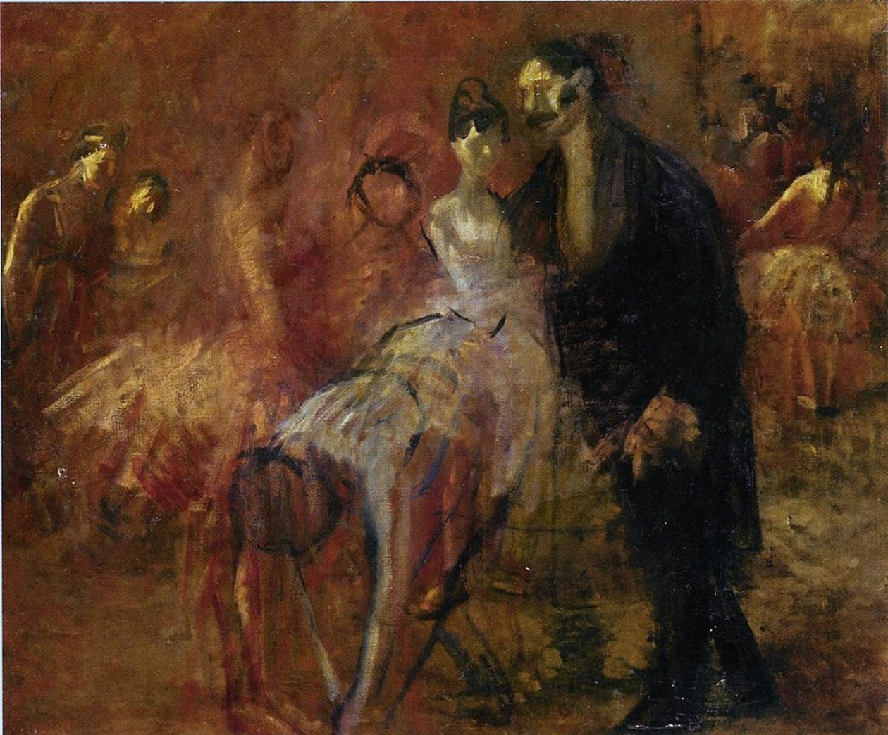 nos bastidores de Jean Louis Forain