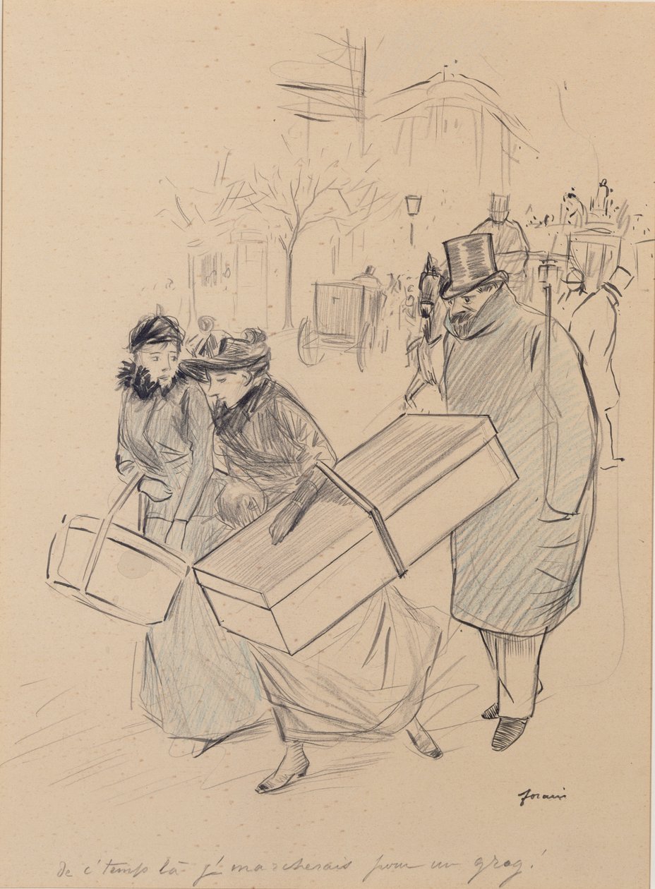 &39;A partir deste momento, eu andaria por um Grog&39; de Jean Louis Forain