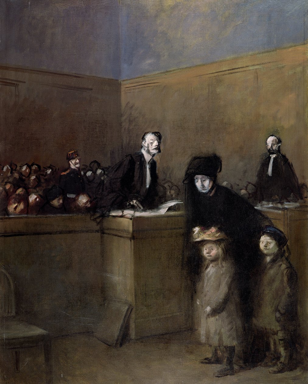 Os fracos e os oprimidos, c.1910 de Jean Louis Forain