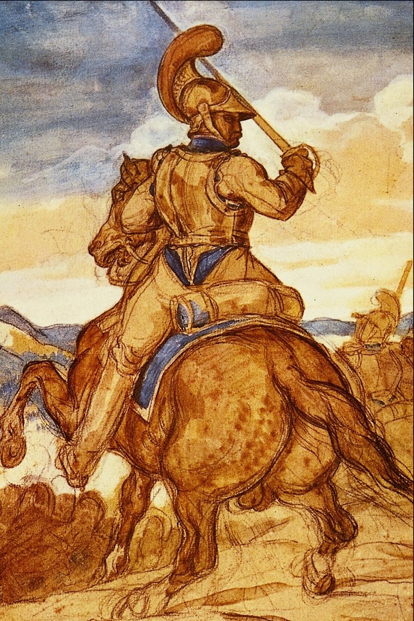 Oficial Montado dos Carabineiros de Theodore Gericault
