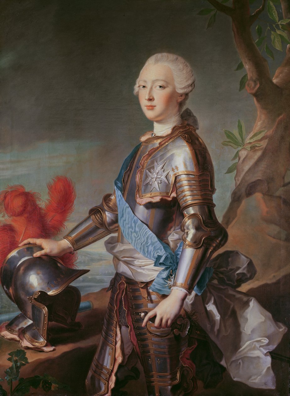 Retrato de Louis Joseph de Bourbon, 1794 de Jean Marc Nattier