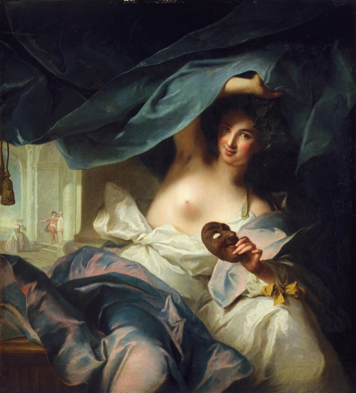 Thalia, musa da comédia de Jean Marc Nattier