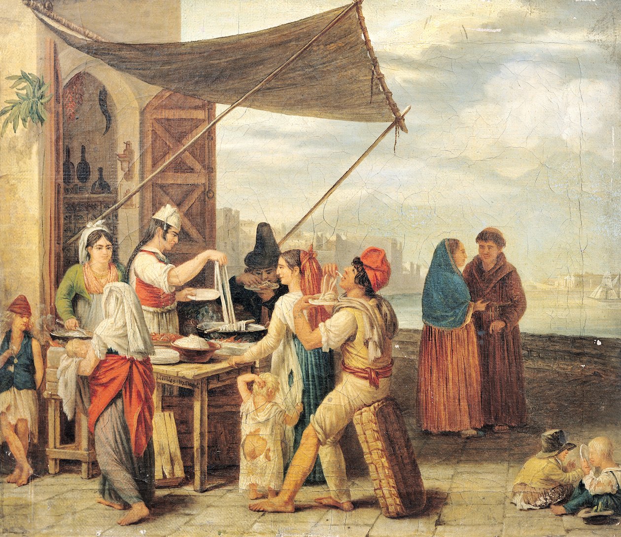 O mercado italiano de Jean Mieg