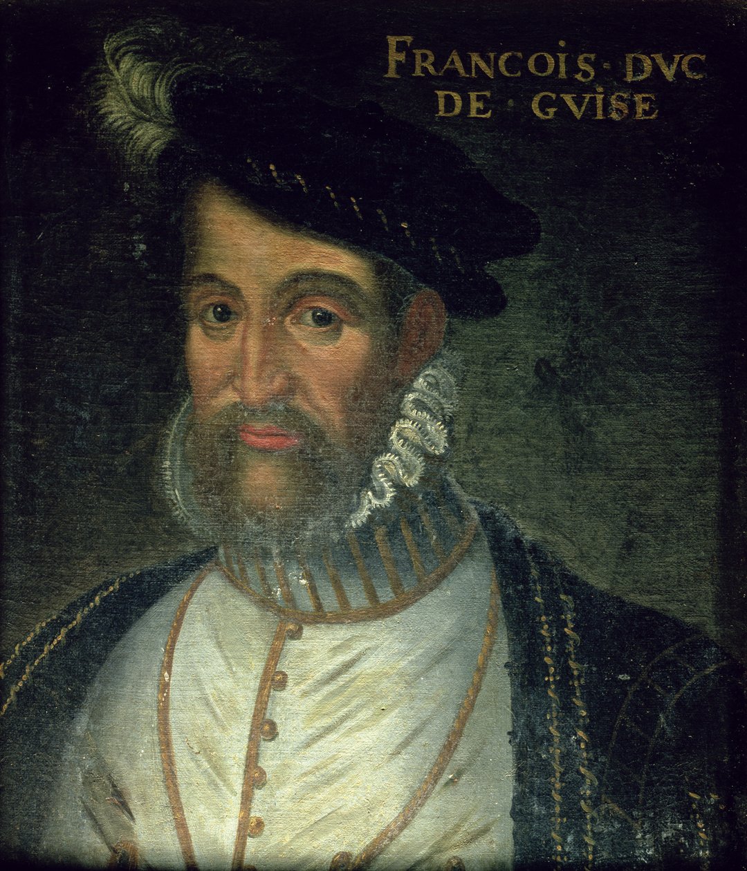 Retrato de Francois, 2º Duque Guise (1519-63) Soldado e estadista francês de Jean Laurent Mosnier