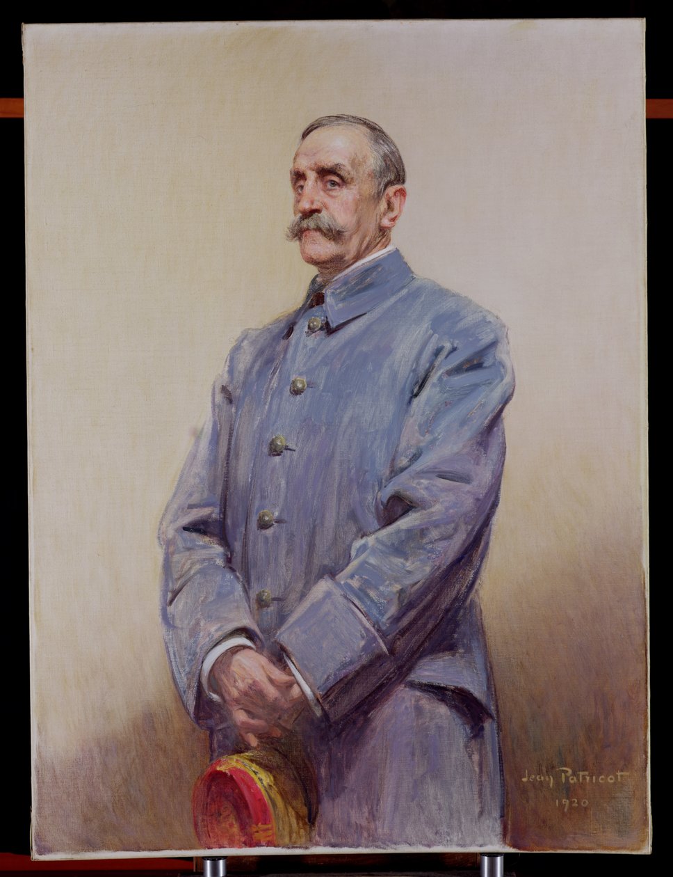 Retrato do Marechal Ferdinand Foch (1851-1929) 1920 de Jean Patricot
